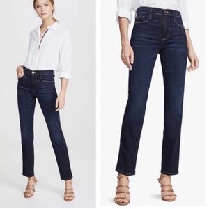 Frame denim le sylvie slender straight jeans